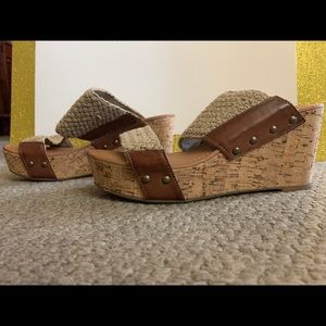 Crown Vintage Wedge Sandal